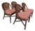 Late 20th Century Authentic McGuire Caned Back Dining Chairs, a Set of 4 For Sale