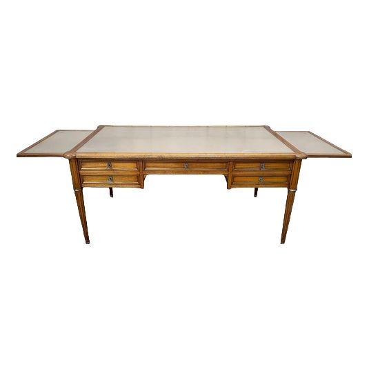 Large Louis XVI Style Flat Desk For Sale