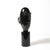 Mid-Century Hand-Blown Murano Black Glass Head Sculpture Signed Sergio Rossi For Sale - Image 12 of 14