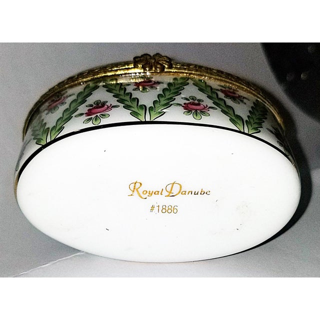 1960s 1960s Royal Danube Porcelain Trinket Box For Sale - Image 5 of 5