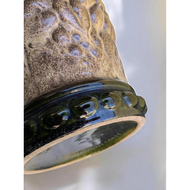 Large Mid-Century Modern Vase from Scheurich Keramik, 1960s, in Flawless conditions. Designed 1960 to 1969 I have official...