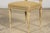 Set of Six Late 19th Century French Louis XVI Style Painted Cane Back Dining Chairs For Sale - Image 16 of 18