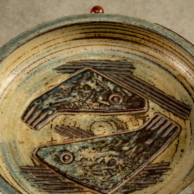 1960s Teak and Ceramic Side Table by Poul Hundevad and Jørgen Mogensen, Denmark, 1960s For Sale - Image 5 of 17