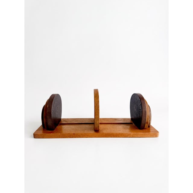 An elegant desk accessory of French origin, dating to the 1930s. This unique piece perfectly embodies the aesthetic...