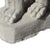 Two Tall Gray Architectural French Sitting Stone Concrete Lions, a Pair For Sale In Oklahoma City - Image 6 of 8