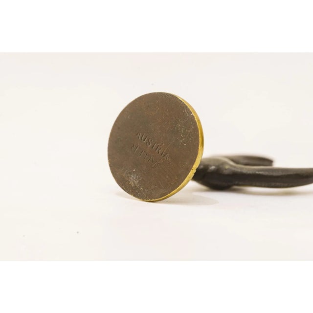 Brass Cancer Zodiac Sign Figurine by Walter Bosse for Herta Baller, 1950s For Sale - Image 4 of 5