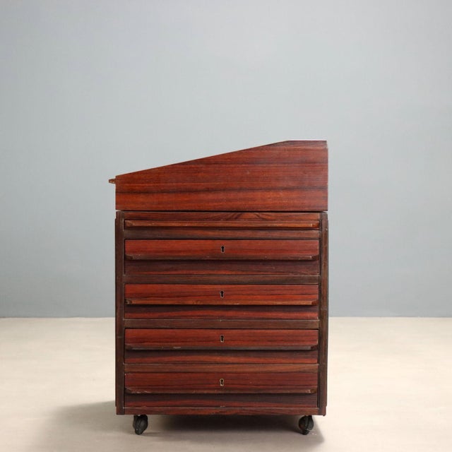 Chest of Drawers with Desk, 1960s For Sale - Image 3 of 11