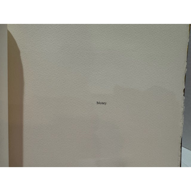 Artist Book Signed 4/8 Original Prints & Poetry Brass Cover Sarah Lawrence College 1998 For Sale - Image 18 of 18