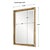 Camp Rattan/Brass Mirror For Sale - Image 4 of 7