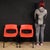Red City Chairs by Lucci & Orlandini for Lamm, 1980s, Set of 2 For Sale - Image 3 of 13
