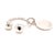 1990s Tiffany & Co Estate Sterling Silver Keychain 9.2 Grams For Sale - Image 11 of 11