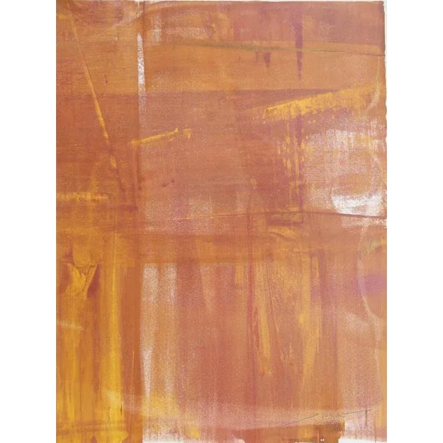 Liu Jian, "C", Abstract Expressionist Monotype For Sale