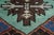 Blue Vintage Caucasian Rug 3'6'' X 6'9'' For Sale - Image 8 of 12