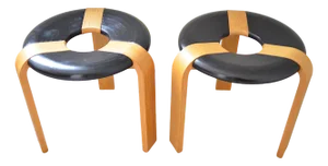 Danish Stool Mod. Donut by Magnus Olsen for Darup