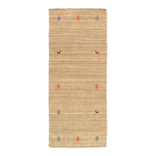 Pasargad DC Fine Hand Knotted Gabbeh Design Rug For Sale