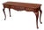 Ethan Allen Solid Cherry Georgian Court Console / Sofa Table For Sale