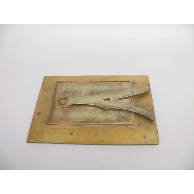 Art Nouveau Bronze Picture Frame by M. Paris, 1890s For Sale - Image 15 of 18