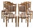 The Vintage Kjaernulf-Style Danish Set of Six Dining Chairs For Sale