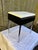 Mod Elba Kidney-Shaped Side Table with Foldable Plastic Top and Chromed Metal Legs For Sale - Image 11 of 16