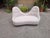 2-Seater Sofa with Double-Humped Backrest in White Teddy Bear Bouclé by Gio Ponti, 1990s For Sale - Image 15 of 15