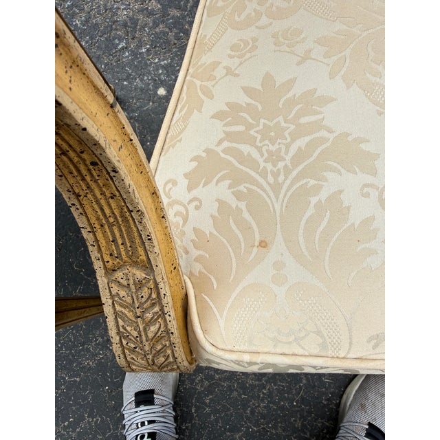 Mid 20th Century Pair of Louis XVI Style Armchairs For Sale - Image 10 of 12