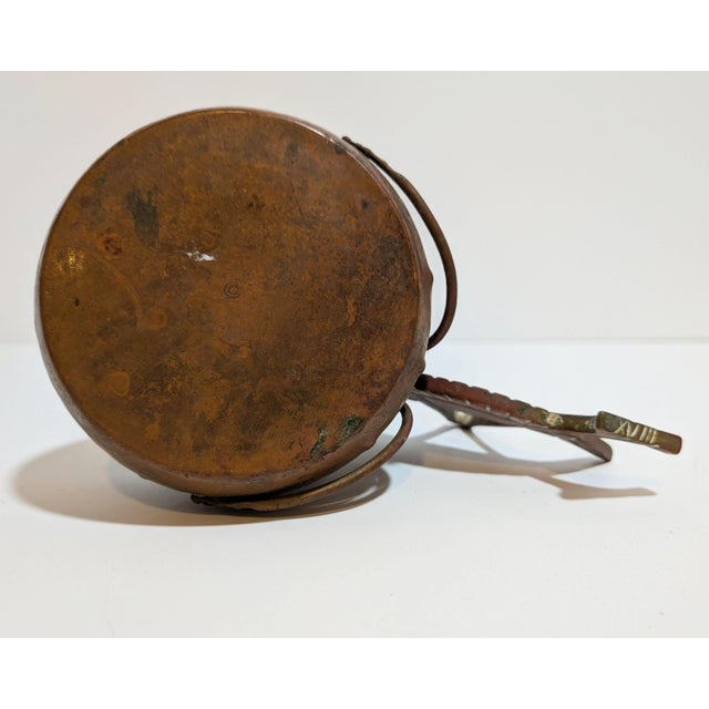 Antique Arts & Crafts Copper Figural Grasshopper Cigar Cutter Ashtray 1900-1915 For Sale - Image 9 of 9