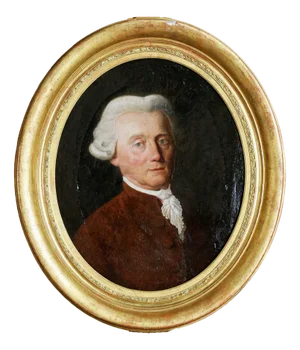 Gentleman's Portrait, 1700s, Oil on Canvas, Framed