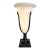 Vintage French Empire Style Alabaster With Bronze accentsTable Lamp For Sale