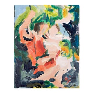 Romance on a Swing Painting For Sale