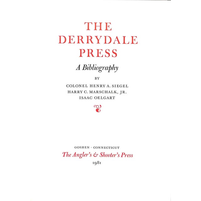 SIEGEL, Colonel Henry A., MARSCHALK, Harry C., Jr., & OELGART, Isaac [266] pp. The Angler's & Shooter's Press In...