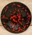 The best mid Century decor bowl or ashtray, absolutely stunning. Hand made ceramic with red splattered paint on black,...