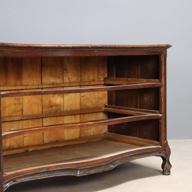 Antique French Chest of Drawers in Walnut For Sale - Image 9 of 11