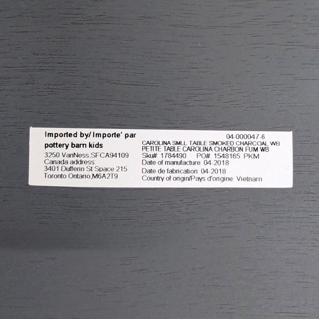 Wood Pottery Barn Kids Carolina 3-Piece Children’s Table and Two Chairs For Sale - Image 7 of 7