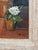 White Hydrangeas in Terracotta Pots (Original Oil, Likely, on Board) For Sale - Image 6 of 6