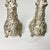 Vintage Hollywood Regency Chippendale Stieff Repousse Full Chased Sterling Footed Salt & Pepper Shakers - A Pair For Sale - Image 6 of 13