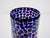 Murano Glass Vase with Floating Murrine Mosaic in Blue and Red, 1980s For Sale - Image 6 of 18