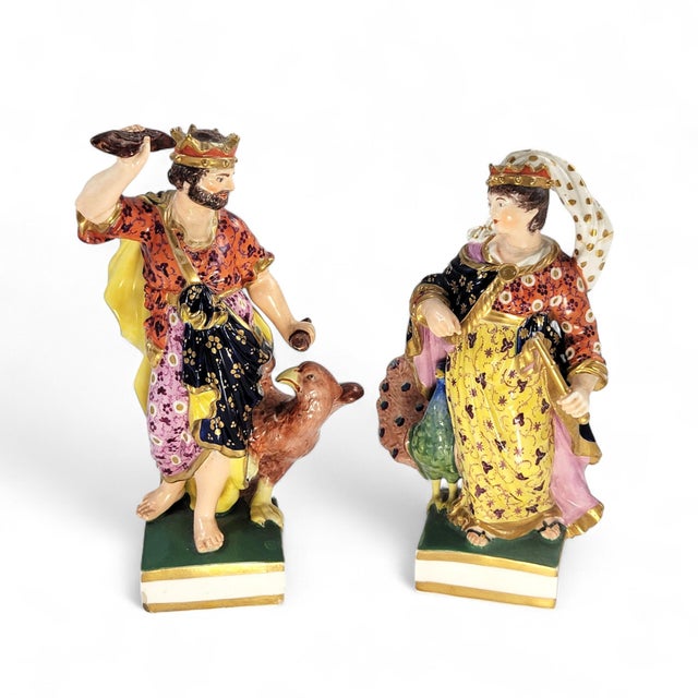 Bloor Period Jupiter and Juno Figures from Royal Crown Derby, 1830s, Set of 2 For Sale - Image 17 of 17