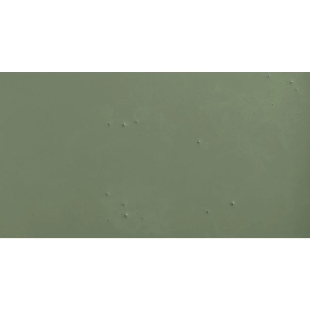 Contemporary BACKDROP Adhesive Sample Swatch in Lawn Party (Deep Green) For Sale - Image 3 of 5