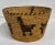 Vintage American Indian Tohono O'Odham Papago Hand Woven Pictorial Basket For Sale - Image 4 of 7