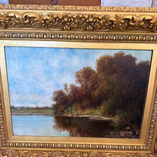 Late 19th Century Wesley Webber Original Oil Painting For Sale - Image 11 of 12