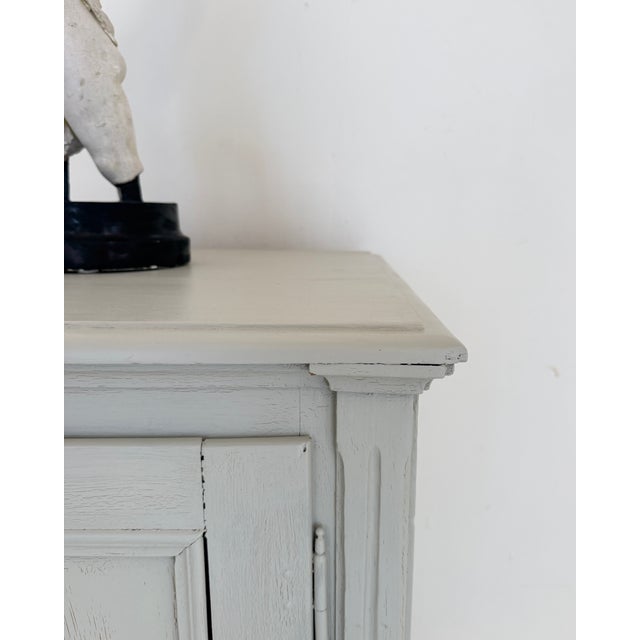 Antique German Painted Chest of Drawers with Doors, 1860 For Sale - Image 12 of 15