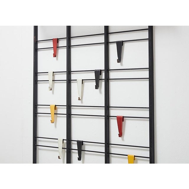 Mid-Century Modern Servo Muto Coat Rack by Tjerk Reijenga for Pilastro, Netherlands, 1950s For Sale - Image 3 of 8