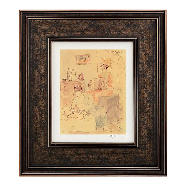 Pablo Picasso Circus Family Limited Edition Framed For Sale