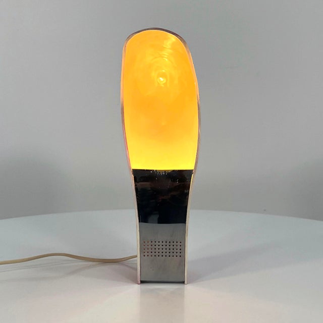 Coral Pelota Table Lamp by Cesare Casati for Lamperti, 1970s, in Good conditions. Designed 1970 to 1979 This piece has an...