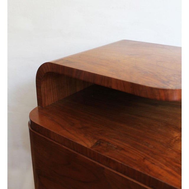 Vintage Art Deco Bedside Table, 1930s For Sale - Image 4 of 16