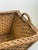 French Large French Wicker Market Basket For Sale - Image 3 of 7