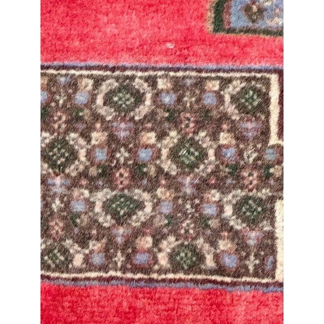 Vintage Senneh Rug, 2000s For Sale - Image 12 of 18