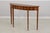 Neoclassical Theodore Alexander Inlaid Demilune Table For Sale - Image 3 of 18