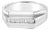 Mens Diamond Wedding Band .23cttw 14k White Gold, Size 10 For Sale