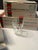 Mid-Century Modern 1970s Duralex Glasses With Teardrop Panels Made in France - 24 pcs For Sale - Image 3 of 6